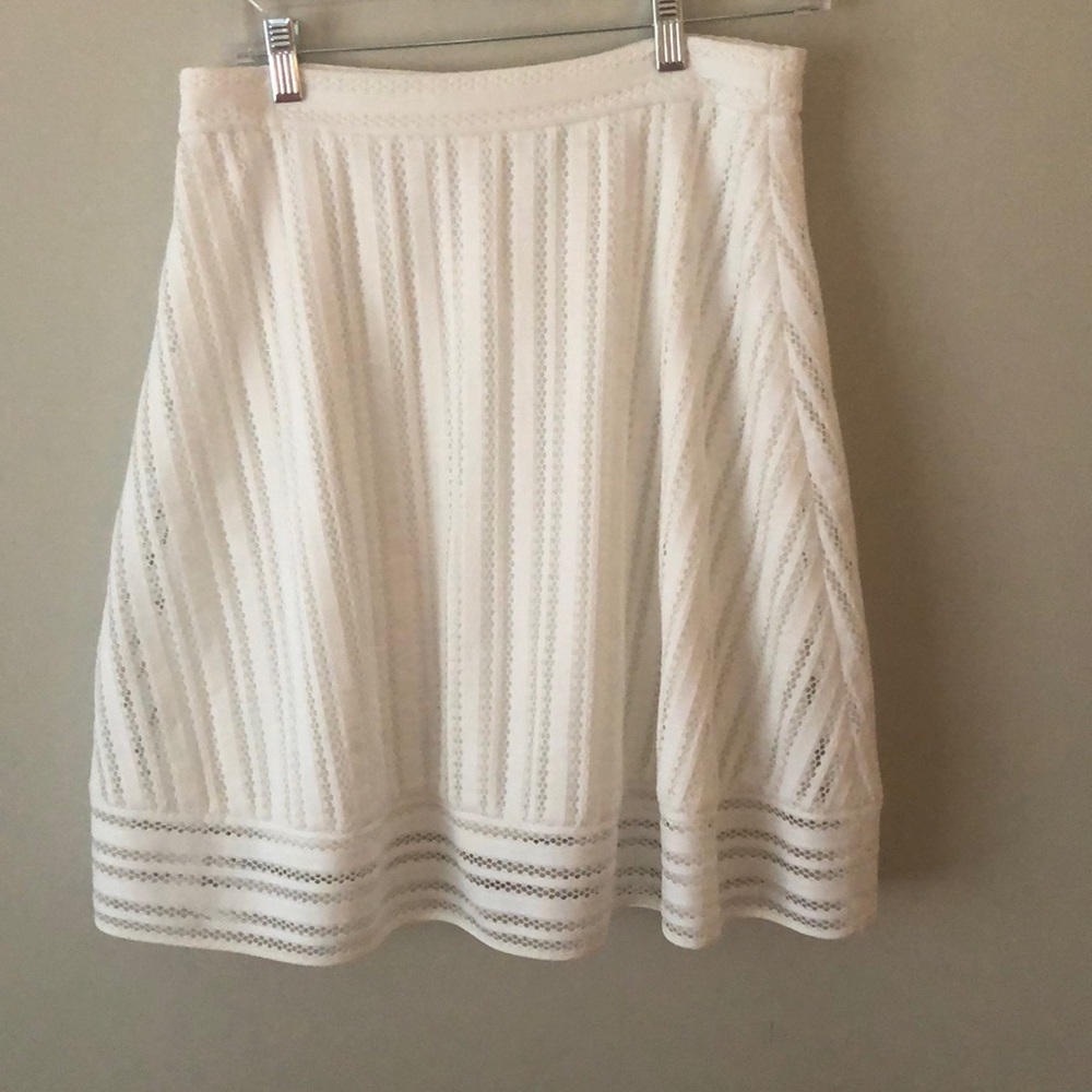 White skirt